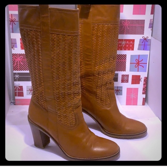 Cole Haan Shoes - GentlyUsed Cole HAAN Leather Heel Boots. Size:9.5